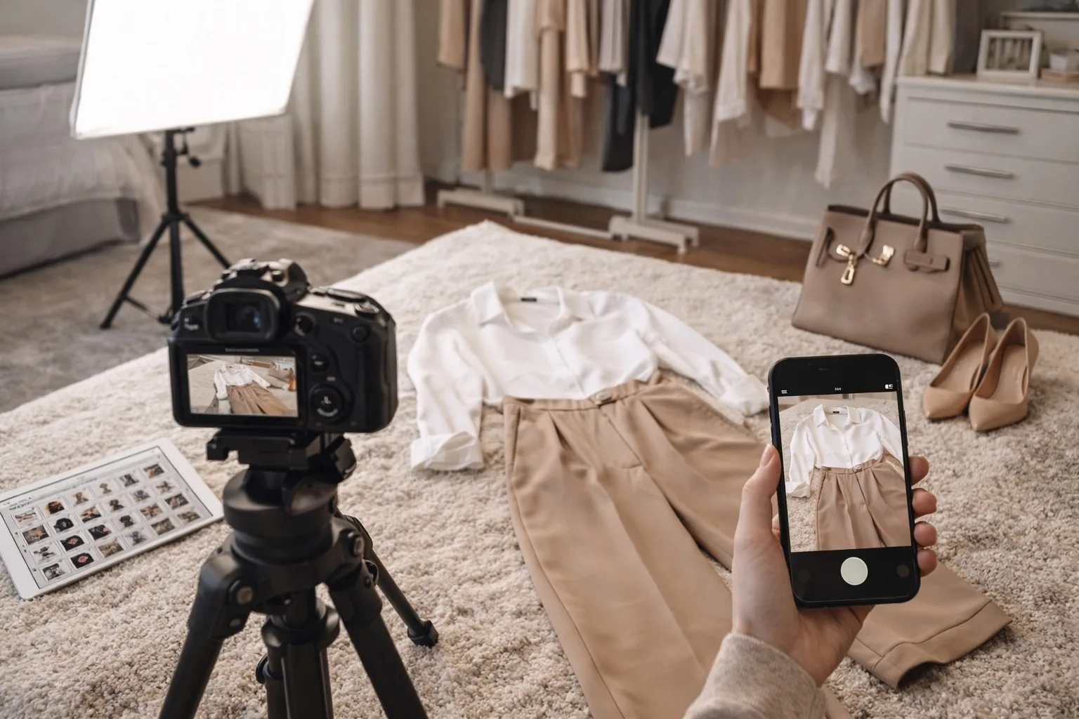 How to Photograph Your Clothes for a Digital Closet Inventory